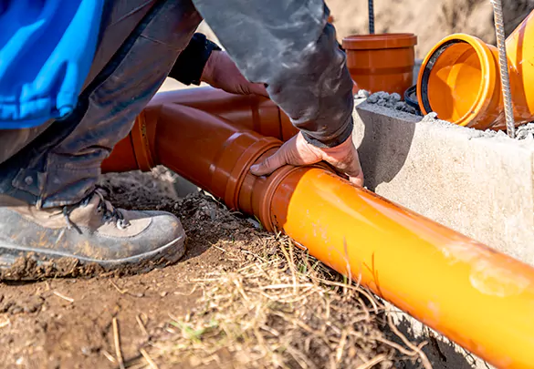Drain Sewer Line Repair in King City, Ontario
